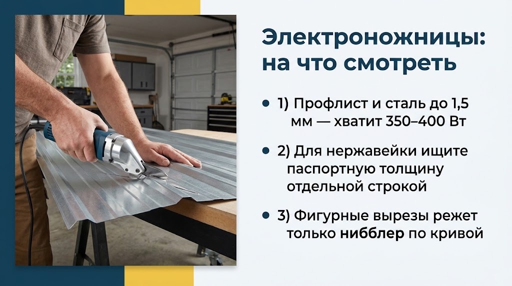 Электроножницы: на что смотреть