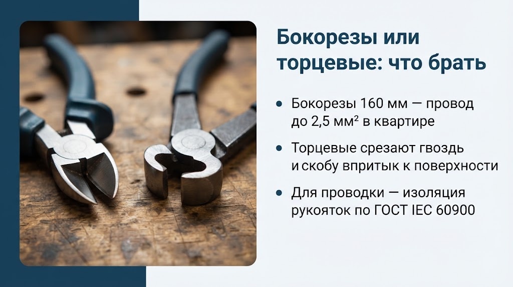 Бокорезы или торцевые: что брать