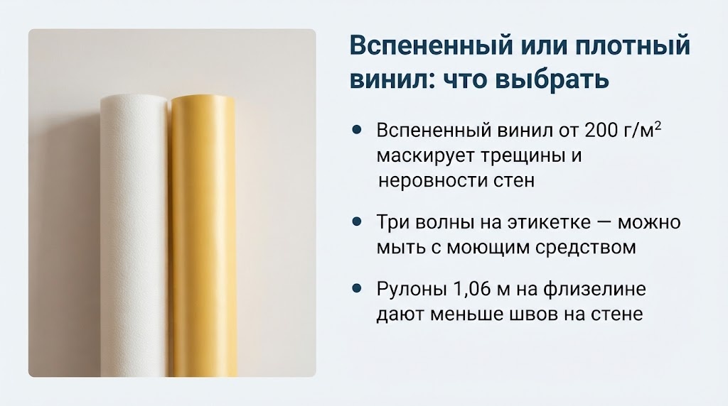 Вспененный или плотный винил: что выбрать
