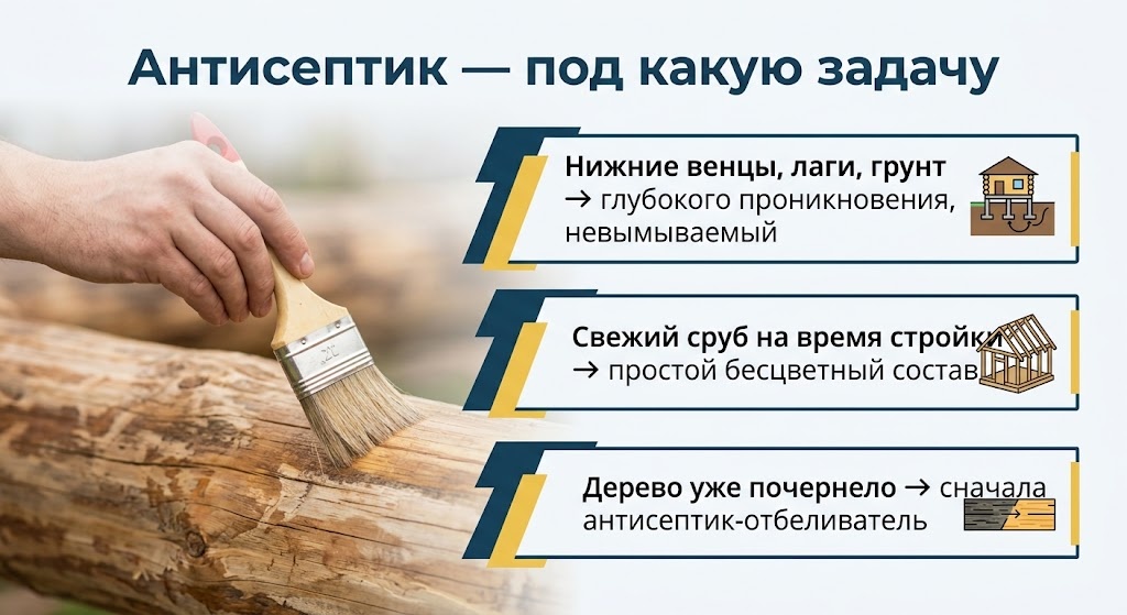 Антисептик — под какую задачу