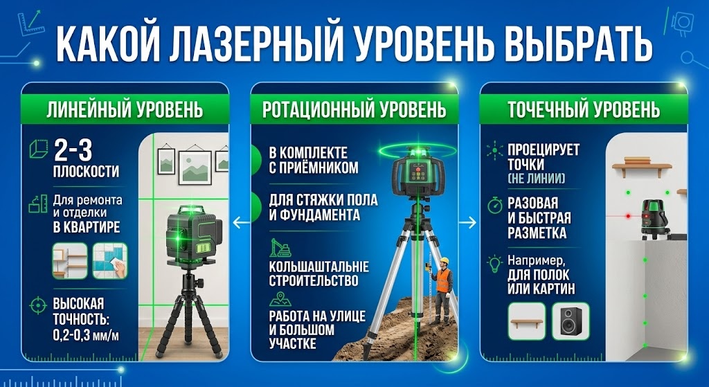 Какой лазерный уровень выбрать