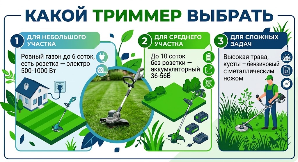 Какой триммер выбрать