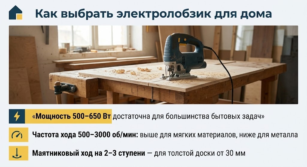 Как выбрать электролобзик для дома